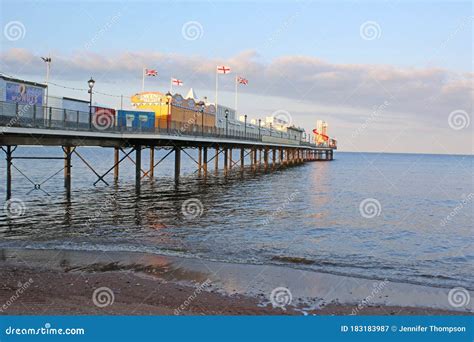 Paignton Pier, Torbay editorial photography. Image of ocean - 183183987