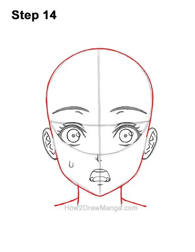 Anime Surprised Face Drawing Surprised face drawing at getdrawings free ...