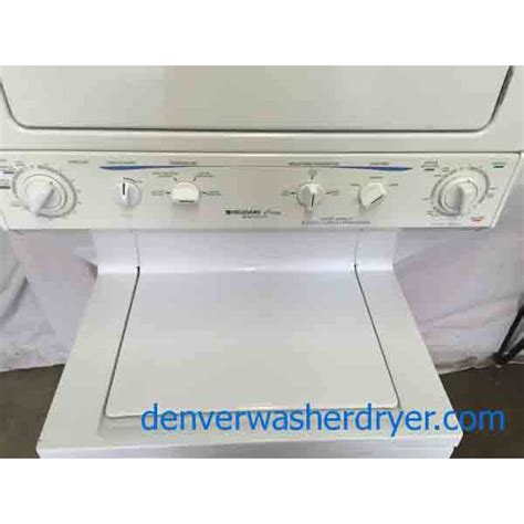 Full Sized 27" Frigidaire Crown Stackable Washer/Dryer Combo, Great Condition! - #1949 - Denver ...