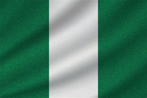 national flag of Nigeria 11159013 Vector Art at Vecteezy