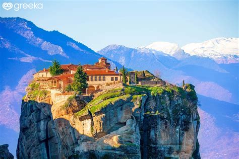 Monastery of Agia Triada in Meteora, Greece | Greeka