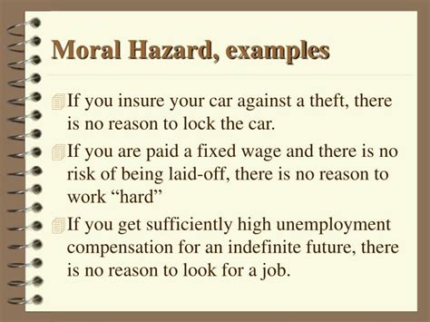 PPT - Moral Hazard, Adverse Selection and Unemployment Insurance (Theory) PowerPoint ...