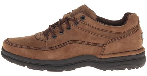 Rockport World Tour Classic in Brown for Men (Chocolate Nubuck) | Lyst