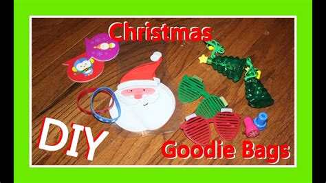 DIY- Christmas Goodie Bag Ideas - YouTube