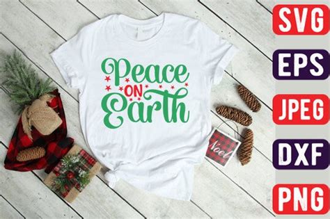 Peace on Earth Graphic by Graphics_River · Creative Fabrica