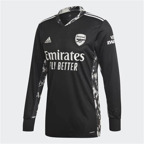 adidas Arsenal Home Goalkeeper Jersey - Black | adidas UK