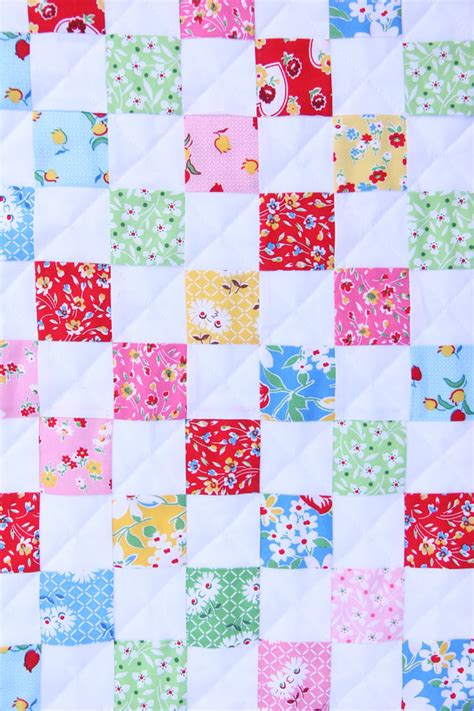 Sugar Sack Baby Quilt & Cuddle Blankie / Beech Tree Lane Handmade