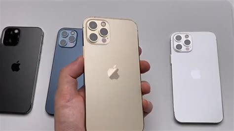 Iphone 12 Pro All colors comparison & hands on ⚡⚡⚡ - YouTube