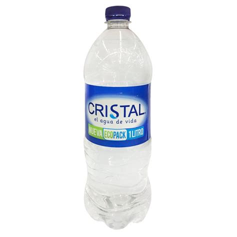 Agua cristal ecopack x 1 L-tiendasjumbo.co - Jumbo Colombia