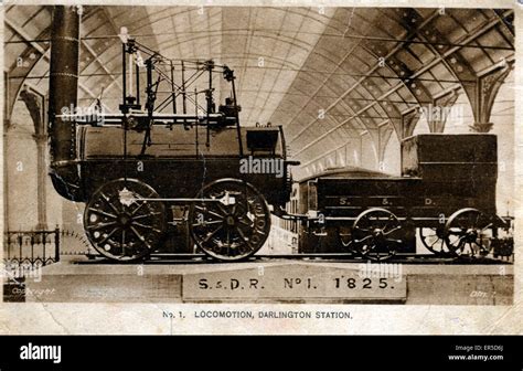 Locomotion at Darlington Station - Stockton & Darlington Railway Stock Photo: 83098698 - Alamy