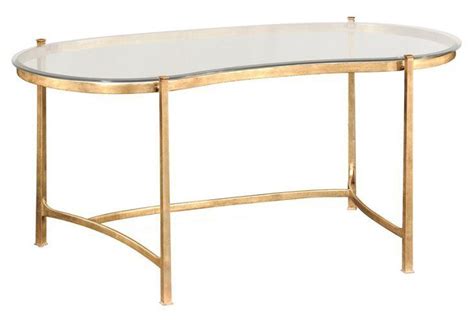 Earle Desk, Gold | Kidney shaped desk, Furniture, Gold office desk