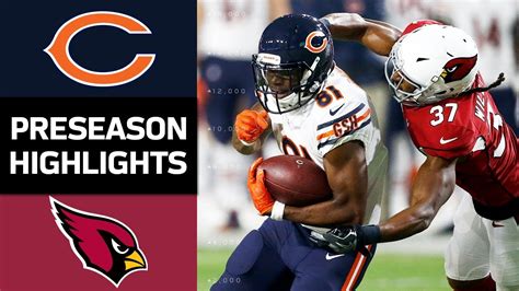 Bears vs. Cardinals | NFL Preseason Week 2 Game Highlights - YouTube