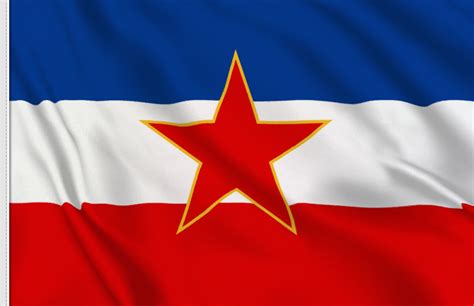 Yugoslavia Republic Flag