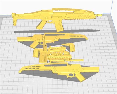 STL file HK XM8 Assault Rifle 1/4 Scale 🎨・Model to download and 3D ...