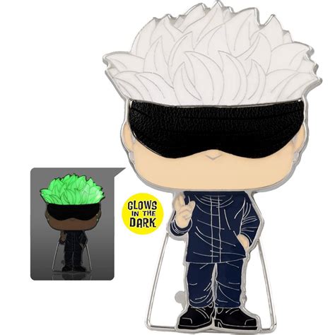 Jujutsu Kaisen Satoru Gojo Glow-in-the-Dark Large Enamel Funko Pop! Pin #47