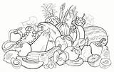 Printable Fruit Coloring Pages sketch template