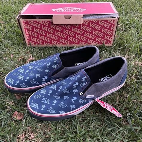 Vans Classic Slip On Custom CalSpeed Karting Size 13... - Depop