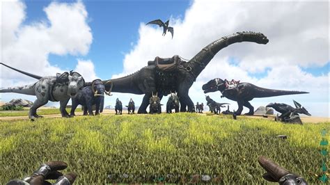 ARK Survival Ascended Brontosaurus taming guide