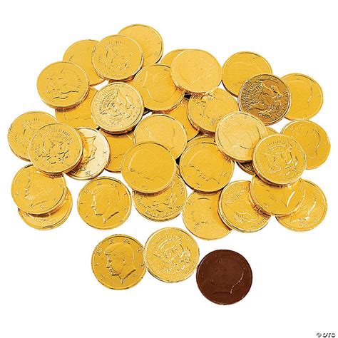 Bulk Gold Chocolate Coins - 380 Pc. | Oriental Trading