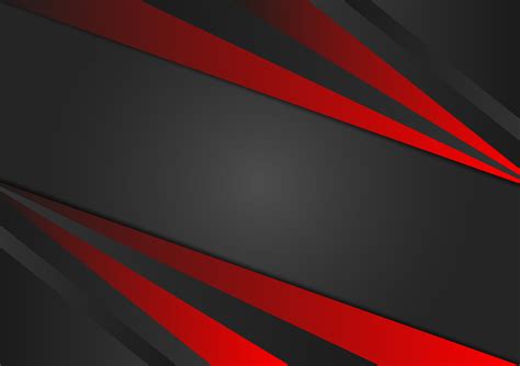 Red and black color geometric abstract background vector illustration EPS10 581242 Vector Art at ...