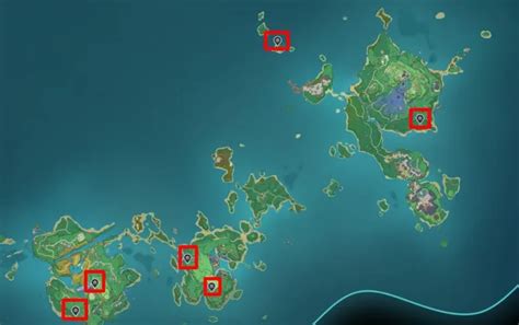 All Inazuma Shrine of Depths locations in Genshin Impact - Gamepur