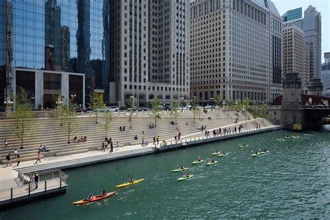 Chicago Riverwalk | Chicago riverwalk, River walk, Landscape architecture