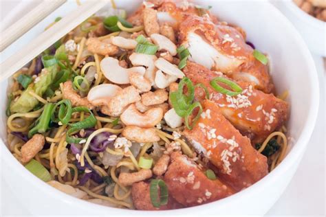 Orange Sesame Chicken Bowl