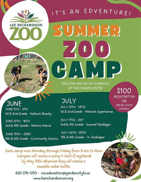 Zoo Camps | Lee Richardson Zoo