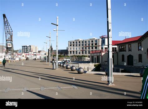 Wellington Harbor and waterfront Stock Photo - Alamy