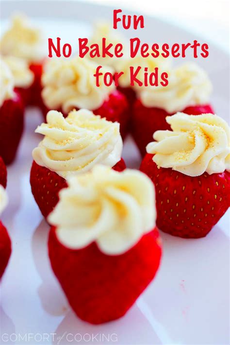 My LuxeFinds: Fun Kid Friendly No Bake Desserts