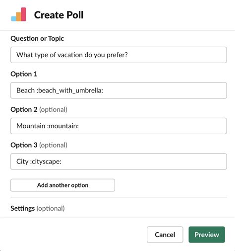 How can I use my own emoji? - Simple Poll Support Docs