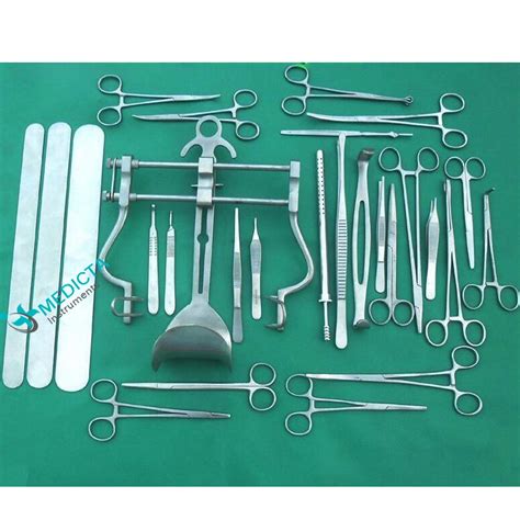 Laparotomy Set / Laparotomy Surgical instruments Set