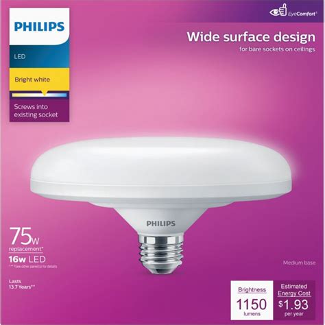Buy Philips Wide Surface LED Floodlight Light Bulb