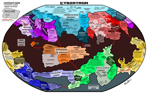 Shattered Glass Cybertron Map by SoundBluster on DeviantArt