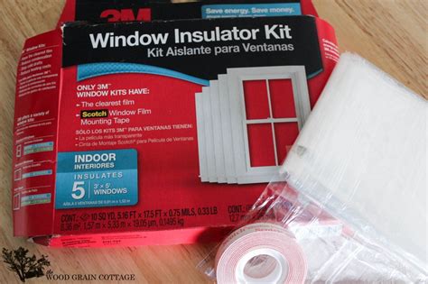 How To Install Window Insulator Kits - The Wood Grain Cottage