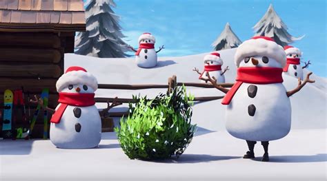 Fortnite Adds New Sneaky Snowman Item | Game Rant