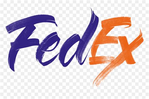 Fedex - Logo Marque Calligraphie, HD Png Download - vhv