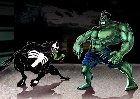 Hulk VS Venom by sdrmutant on DeviantArt