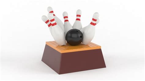 Bowling Trophy model - TurboSquid 1778021