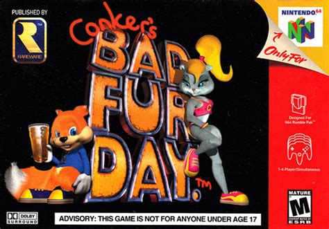 Conker's Bad Fur Day Nintendo 64 N64 Game For Sale | DKOldies