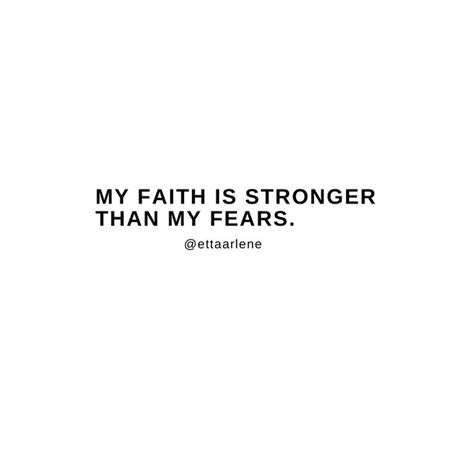 My Faith Is Strong Quote | Strong quotes, Empowering quotes, Life quotes