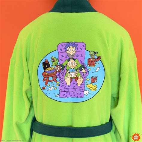 NickALive!: The Winter 2021 Nick Box to Feature Cozy Rugrats Dressing Gown