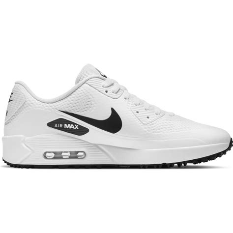 Men's Air Max 90 G Spikeless Golf Shoe - White/Black | NIKE | Golf Town ...