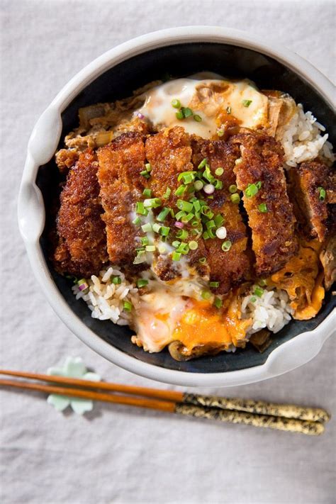 Katsudon – Pork Cutlet Bowl with Rice | Pork recipes, Asian recipes, Food