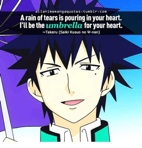 The Disastrous Life of Saiki K | Anime quotes, Manga quotes, Anime