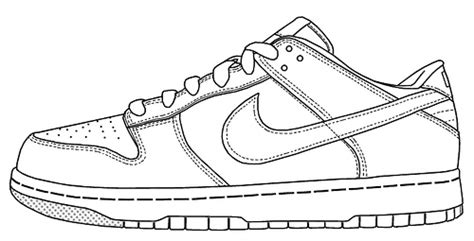 Football Cleat Outline Sketch Coloring Page