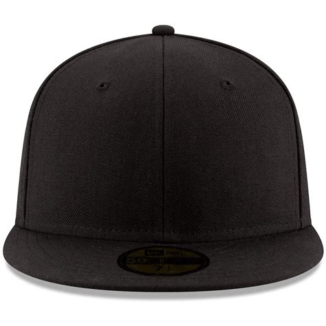 New Era Black Blank 59Fifty Fitted Hat