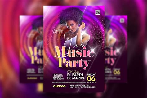 Party Flyers Design Templates