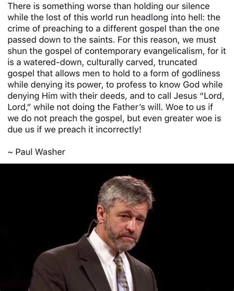 Pin by lynette on Paul Washer | Gospel, Revelation, Preaching