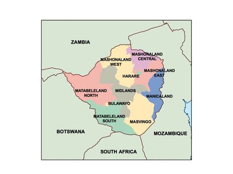 Zimbabwe Maps | Netmaps. Leading Mapping Company